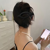 preiswerte Haarstyling-Zubehör-1 Stück Alligator-Haarspangen für Frauen, matte, flache Krallenklammern für dickes Haar, flache Haarspangen, französische Haarspangen-Kieferklammern, 4,52 Zoll Krokodilklemmen für Haare,