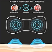 economico Massaggiatori per corpo-1pc mini patch per massaggiatore elettrico portatile per il collo allevia la schiena &amp; dolore all&#039;anca della spalla istantaneamente con il cuscinetto per massaggio cervicale