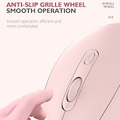 economico Mouse-mouse wireless ricaricabile dual-mode 2.4g mouse da ufficio/da gioco 1600 dpi 4 pulsanti mouse mobile mouse ottici con ricevitore usb per computer desktop notebook