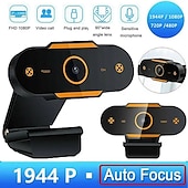 cheap Indoor IP Network Cameras-Full 1080P Autofocus HD Webcam Web USB Camera Microphone for PC Desktop Laptop