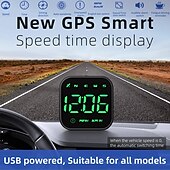 levne HUD displeje-g4s hud gps head up display led automatický rychloměr elektronika digitální připomenutí alarmu gps hud autopříslušenství pro všechny vozy