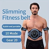 abordables Appareils de massage corporels-ceinture de taille de remise en forme d&#039;entraînement des muscles abdominaux pour la combustion des graisses et l&#039;exercice de perte de poids entraîneur abdominal