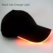 voordelige Noviteiten-led lichtgevende hoed lichtgevende baseballpet outdoor zonneklep zonnebrandcrème pet lichtgevende pet