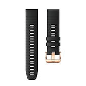 baratos Relógios Garmin-Pulseiras de Relógio para Garmin Fenix 7S Pro 6S 5S Plus Epix Pro 42mm Approach S70 42mm Instinct 2S Descent Mk2S D2 Delta S 20mm Silicone Substituição Alça 20mm Respirável Mulheres Homens Pulseira