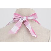 お買い得  ドレス-1950年代風 レトリ／ヴィンテージ ロカビリー スイングドレス フレアワンピース チェック／ギンガム 仮装 女性用 マスカレード カジュアル／普段着 バチェロレッテパーティー 成人 ドレス ホームカミングドレス 春夏