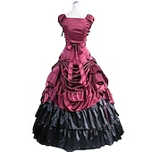 cheap Dresses-Rococo Victorian 18th Century Dress Party Costume Masquerade Maria Antonietta Plus Size Ball Gown Fancy Dress Women&#039;s Girls&#039; Carnival Masquerade Carnival Performance Party / Evening Adults&#039; Dress