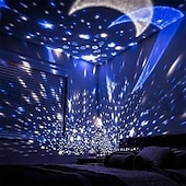 tanie Lampy projektora i projektory laserowe-Światło projektora Lampka nocna LED Impreza Wiele kolorów