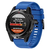 זול רצועות שעונים של Garmin-צפו בנד ל גרמין Fenix 7/7X / 7S FORERUNNER 955 אינסטינקט 2/2S אפיקס גישה ל-S62 סיליקוןריצה תַחֲלִיף רצועה 20mm 22mm 26mm רצועת ספורט צמיד