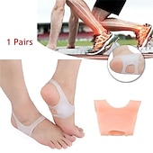 cheap Insoles &amp; Inserts-1Pair Orthopedic Silicone Heel Correctors for Flat Feet, Knock Knees, and Arch Support