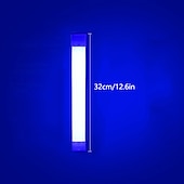 economico Luci decorative-32/52 cm striscia atmosfera luce usb ricaricabile led luce notturna decorazione camera da letto luce blu luce viola luce trasmissione in diretta atmosfera luce luce di sfondo