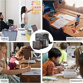 cheap Stationery-Manual Pencil Sharpener - Stronger Helical Blade for Fast Sharpening of Colored/Art Pencils - Perfect for Kids School Classroom Home &amp; Artists