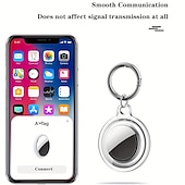 Недорогие Кейсы Airtag-телефон Кейс для Назначение Apple AirTag AirTag Ошейник для собак Airtag Анти-потерянный Локатор Трекер ТПУ