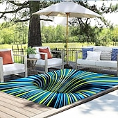 cheap 3D Digital Print Rugs-Modern Abstract 3D Vortex Area Rug Thickened Imitation Cashmere Living Room Simple Bedroom Full Bedside Blanket Sofa Home Coffee Table Non-slip Mat