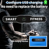 abordables Appareils de massage corporels-1 ensemble stimulateur de muscles abdominaux toner musculaire portable électrique ems entraîneur musculaire appareil de fitness sans fil intelligent pour hommes et femmes exercice de bureau à domicile
