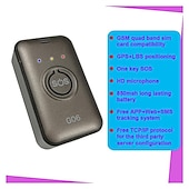 cheap Security Sensors &amp; Alarms-G06 Long Standby Micro Hidden Personal GPS Tracker Real Time Tracking SOS Panic Calling Alarm for Kids Children Elderly Ladies