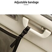 economico Organizer e portaoggetti per auto-rete portaoggetti da soffitto per auto borsa da tetto per auto rete da carico interna borsa in rete traspirante