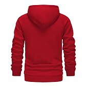 abordables sudaderas basicas hombre-Hombre Sudadera con cremallera Sudaderas con cremallera Negro Blanco Vino Color Camello Gris Oscuro Con Capucha Bloque de color Cerrar Bolsillo Deporte Diario Deportes Poliéster Ropa de calle Fresco