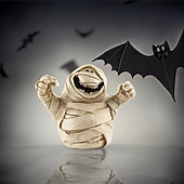 billiga Halloweenhängande och bordsdekorationer-halloween spöke pumpa prydnad mikro landskap prydnad skrivbordet harts liten prydnad