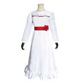 levne Dámské Kostýmy-Kouzlení Annabelle Cosplay kostým Úbory cosplay Filmové kostýmy for Dámské Dívčí Dětské Dospělé Karneval Plesová maškaráda
