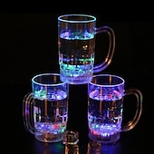 economico Luci decorative-oktoberfest boccale di birra led flash magia cambia colore drago tazza acqua attivato light-up birra caffè regalo di capodanno chritstmas