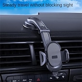 abordables Support de téléphone de voiture-2023 nouveau support universel de téléphone de voiture de ventouse support de support de cellule mobile de tableau de bord de voiture de pare-brise de 360 ° pour les smartphones de 4,0 à 6 pouces