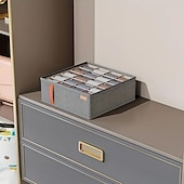 preiswerte Kleider-Schubladen-Organizer-Kleiderschrank-Kleider-Organizer, Unterwäsche-Socken-BH-Aufbewahrungsbox, faltbarer Schrank-Organizer aus Stoff, Schubladen-Organizer zur Aufbewahrung von Hosen, Socken, BHs, Unterwäsche, Krawatten