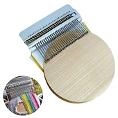 ieftine cusut și tricotat și croșetat-instrument de țesut tip speedweve, 28 de cârlige din lemn, mașină de țesut, mașină de țesut, instrumente de bricolaj pentru începători, repararea blugilor șosete repararea hainelor țesături