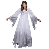 tanie Zombi-Zambi Widmowa panna młoda Kostium Cosplay Kostium imprezowy Bal maskowy Stroje Damskie Dla dorosłych Spektakl Impreza Halloween Bal maskowy Łatwy kostium karnawałowy