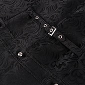 billiga Ytterkläder-Söt Stil Retro / vintage Punk och gotiskt Kappa Väst Jakke Ärmlös Prins Vampyr Pestläkare Adelsman Maskeradkläder Herr Steampunk Jul Halloween Karnival Vuxna Väst Alla årstider