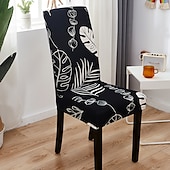 olcso Étkezőszék huzat-étkező szék huzat sztreccs szék ülés slipcover elasztikus székvédő étkező party hotel esküvői puha mosható