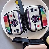 お買い得  ケーブルオーガナイザー-新しいクリエイティブブリキ小銭入れレトロオーディオカセット小銭入れキーホルダーイヤホン収納袋 stonego バッグ 1 個/2 個 (6 タイプオプション)