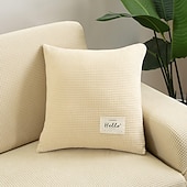 baratos Cobertura de Sofa-capas elásticas para sofá, capa de sofá secional cor de vinho para cães, capas para sofá de dois lugares, em forma de L, 3 lugares, em forma de U, poltrona, protetor de sofá lavável, macio e durável
