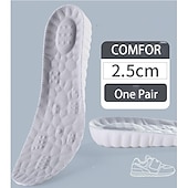 voordelige Inlegzolen &amp; inzetstukken-comfortabele schoeninlegzolen met hoogteverhoging – verkrijgbaar in de maten 1,5 cm, 2,5 cm en 3,5 cm – zachte dempende binnenzolen voor sneakers, laarzen en alledaags schoeisel