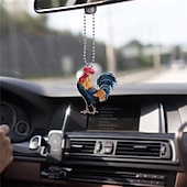 economico Ornamenti e pendenti per auto-1pc auto acrilico marrone aquila volante decorazione appesa per accessori per specchietti retrovisori ciondolo interno
