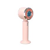 cheap Fans-Foldable Misting Mini Fan – Handheld USB Rechargeable Spray Fan, Pocket-Sized Cooling for Travel and Camping