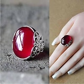 1 τεμ Ρυθμιζόμενο δαχτυλίδι For Γυναικεία Μπλε Δώρο Καθημερινά Ημερομηνία Ρητίνη Κράμα Ρετρό Χαρά Χαμηλού Κόστους Δαχτυλίδια-1 τεμ Ρυθμιζόμενο δαχτυλίδι For Γυναικεία Μπλε Δώρο Καθημερινά Ημερομηνία Ρητίνη Κράμα Ρετρό Χαρά