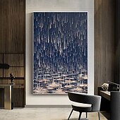 cheap Abstract Paintings-Large Oil Painting 100% Handmade Hand Painted Wall Art On Canvas Grey Modern Abstract Classic Home Decoration Decor Rolled Canvas No Frame Unstretched