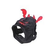 ieftine Costumele-Câini Pisici Bandană Câine &amp; Căciulă Câine Petrecere Amuzant Iarnă Respirabil Απαλό Lavabil Comfortabil În aer liber Halloween Casul / Zilnic Îmbrăcăminte pentru câini for Bichon Frise Pomeran un
