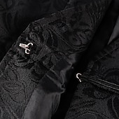 billiga Ytterkläder-Söt Stil Retro / vintage Punk och gotiskt Kappa Väst Jakke Ärmlös Prins Vampyr Pestläkare Adelsman Maskeradkläder Herr Steampunk Jul Halloween Karnival Vuxna Väst Alla årstider