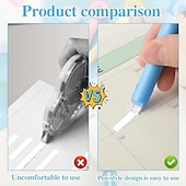 voordelige Kantoor artikelen-correctie tape pen white out correctie tape pen inkt corrector tape intrekbare correctie schrijftape gum voor school kantoorbenodigdheden