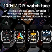 Χαμηλού Κόστους Smartwatch-Έξυπνο ρολόι imosi σακχάρου αίματος 1,91 ιντσών έξυπνο ρολόι γυμναστικής ρολόι τρεξίματος bluetooth βηματόμετρο υπενθύμισης κλήσεων παρακολούθηση δραστηριότητας συμβατό με android ios γυναίκες άντρες