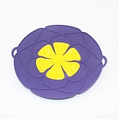 ieftine Ustensile Bucătărie &amp; Gadget-uri-1buc, capac dop de scurgere (27,94 cm), capace de fierbere peste silicon, capac de stropire pentru cuptorul cu microunde, capac de oală din silicon, obiecte de bucătărie, articole de bucătărie,