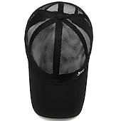 economico Cappellino da baseball da uomo-Per uomo Cappellino da baseball Nero Blu Rete Viaggi Stile da spiaggia Esterno Da mare Liscio Regolabile Di tendenza