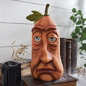 billige Halloween hengende og borddekorasjoner-halloween gresskar dekor høstdekor uttrykksfulle gresskar figurer familie utendørs freak sett med seks kombinasjoner lokale layout rekvisitter for innendørs/utendørs fest