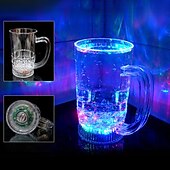 economico Luci decorative-oktoberfest boccale di birra led flash magia cambia colore drago tazza acqua attivato light-up birra caffè regalo di capodanno chritstmas