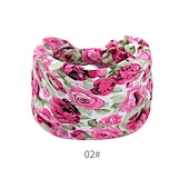 ieftine Accesorii Stilizare Păr-1 bucată bohend boho bandă largă yoga elastică bandă mare bandă pentru cap sport atletic plajă accesorii pentru păr pentru femei și fete