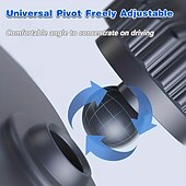 cheap Car Air Purifiers-Car Cooling Fan 360° Adjustable Dual Core Design Cooling Air Portable Fan USB Fan
