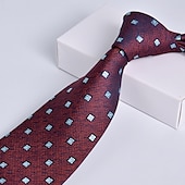 economico Cravatte e papillon da uomo-Per uomo Cravatte Classico Stampa Stampa Matrimonio Compleanno