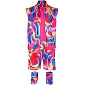 voordelige Koppel- en groepskostuums-koppels film rollerblade outfits pop y2k cowgirl pakken jumpsuit jurk felroze mannen vrouwen koppel cosplay kostuum halloween carnaval maskerade