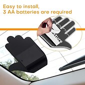 economico Luci notturne e decorative-luce del gesto del dito medio con il dito medio remoto accessori per autocarri leggeri accessori per auto divertenti regalo per auto ideale